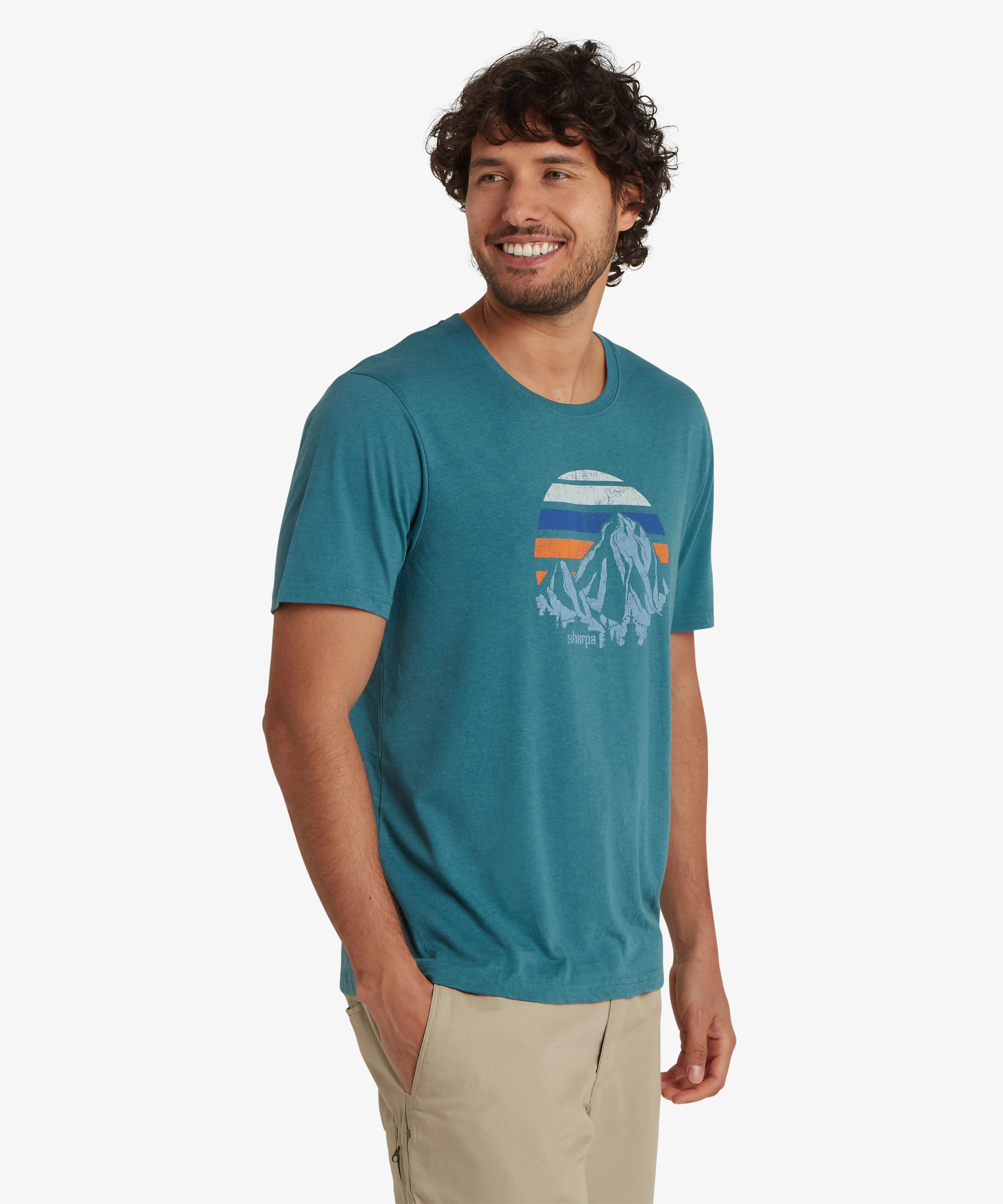 Bali Retro Sunset T-Shirt - Hydra - Image 4