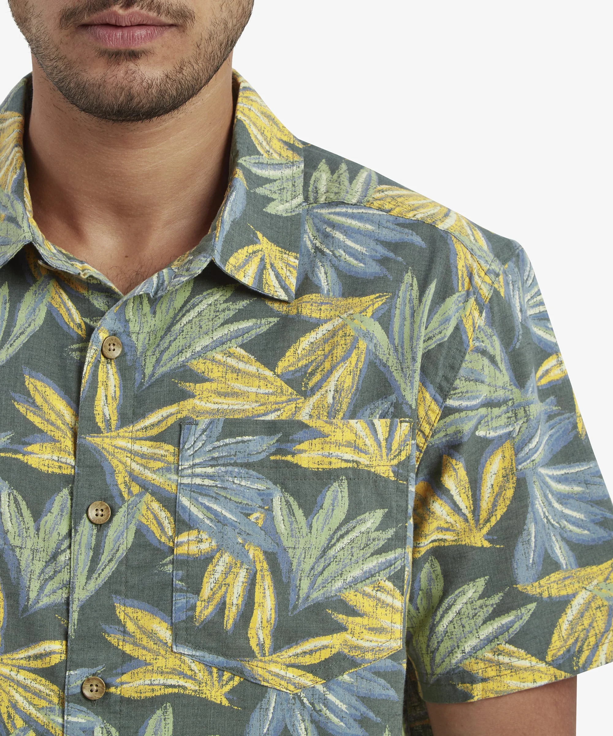 Havai Short Sleeve Shirt - Dark Thyme - Image 10