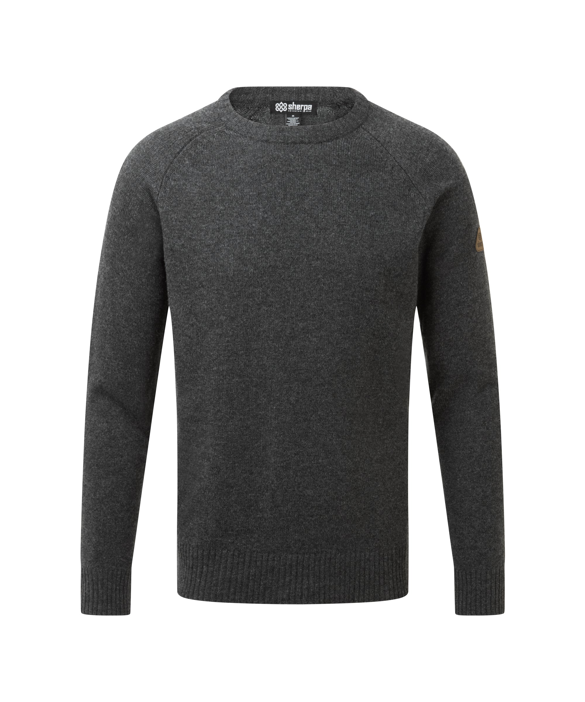 Kangtega Crew Sweater - Charcoal