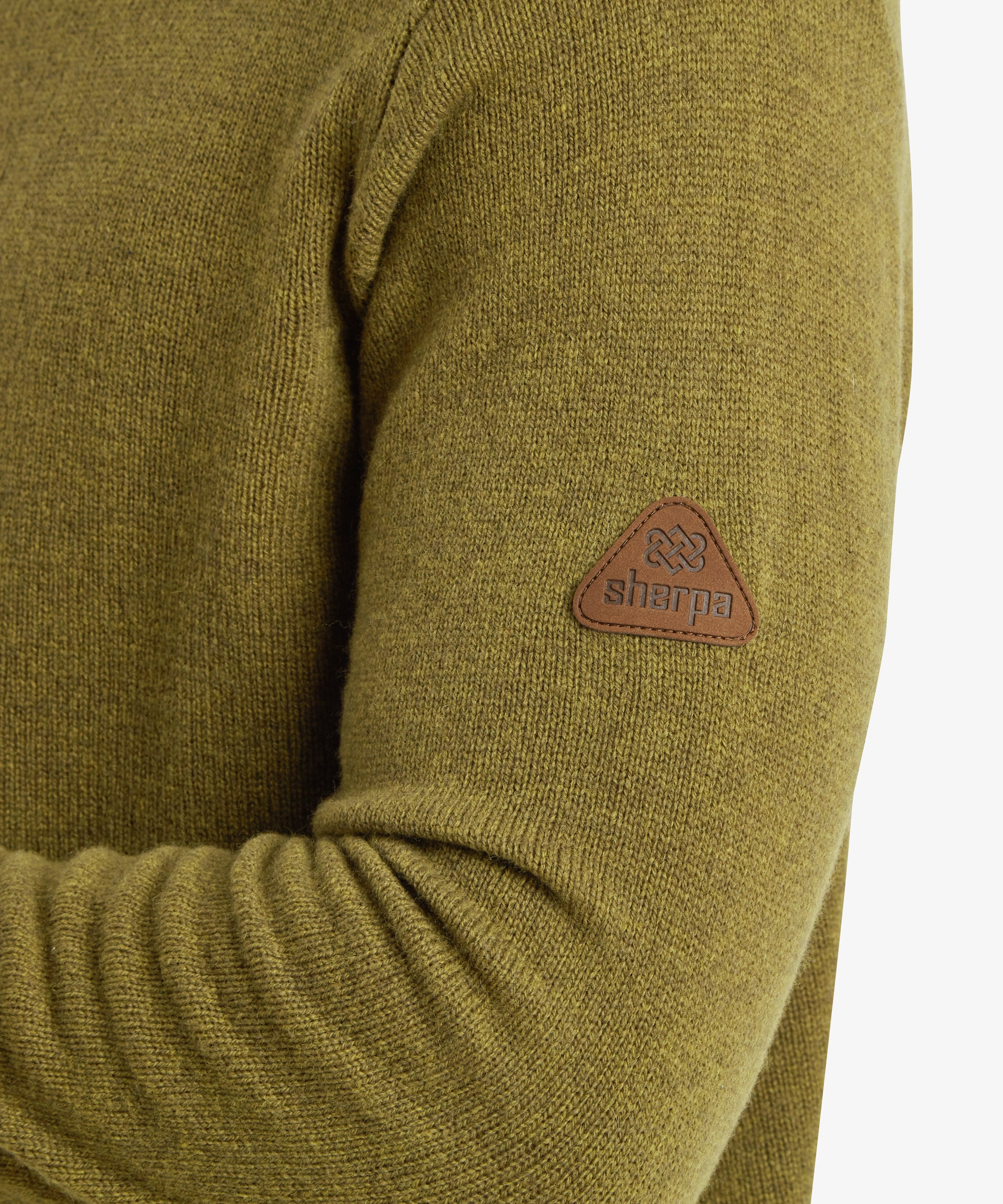 Kangtega Quarter Zip Sweater - Moss - Image 7