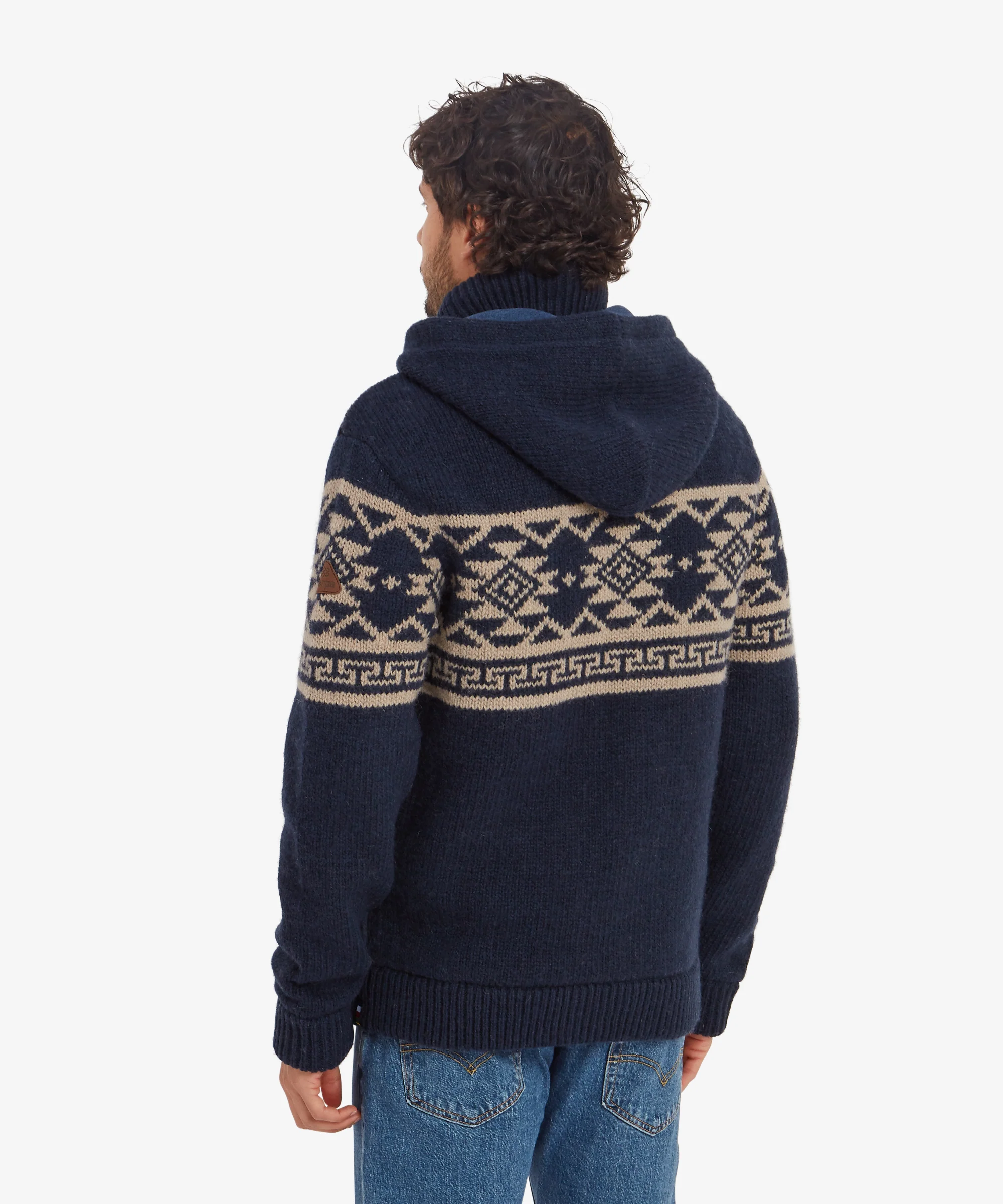 Kirtipur Full Zip Sweater - Rathee Blue - Image 5