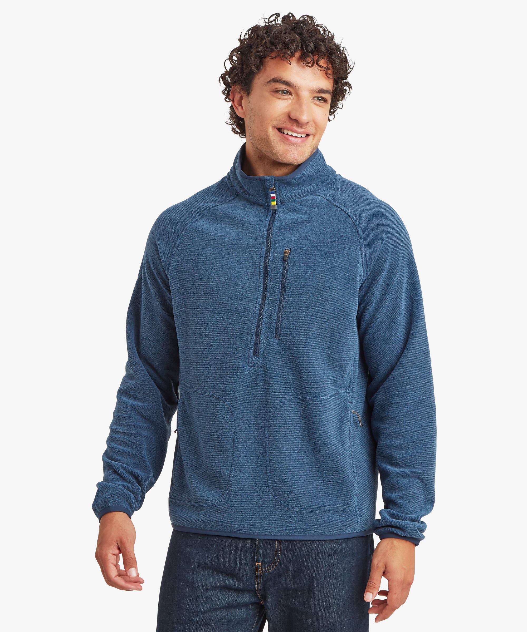 Rolpa Half Zip Fleece - Rathee Blue - Image 2
