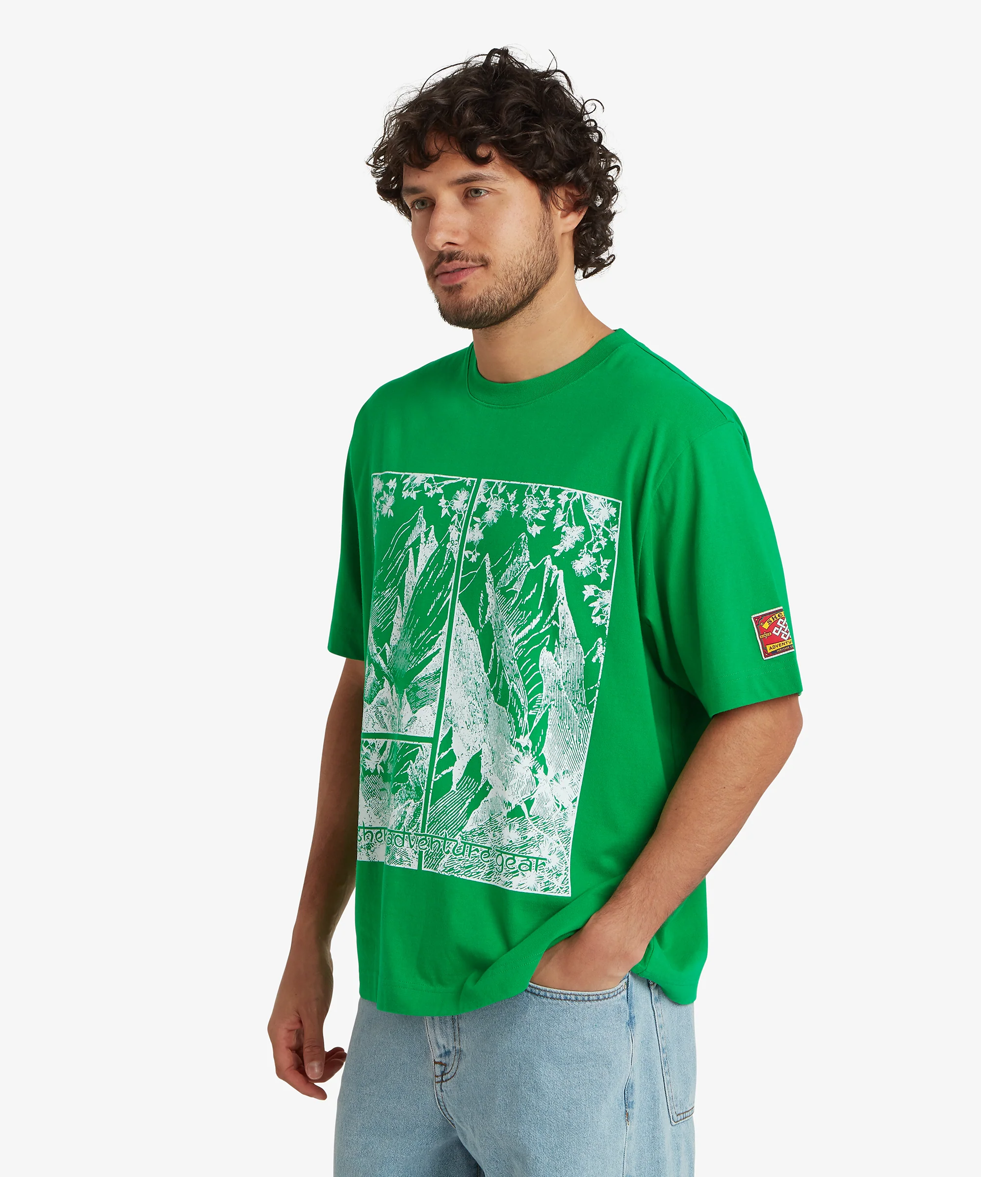 Unisex Tarcho Destination T-Shirt - Green - Image 3