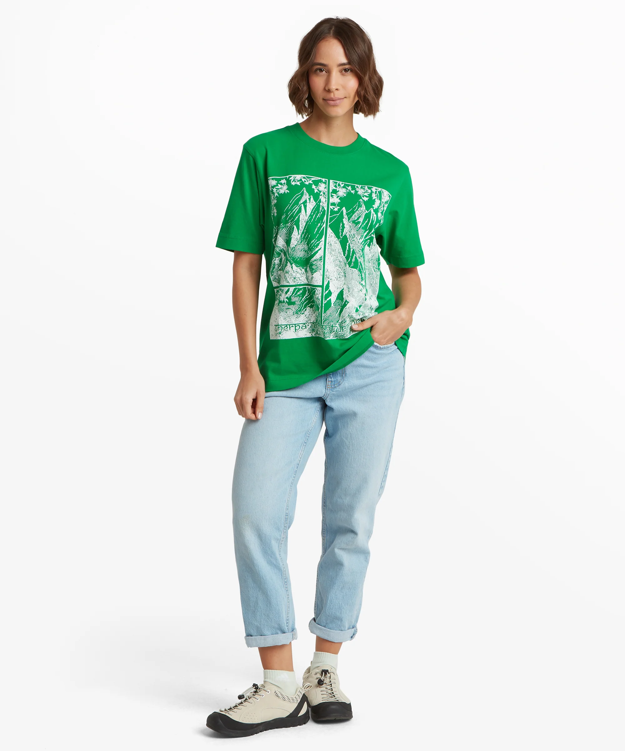 Unisex Tarcho Destination T-Shirt - Green - Image 6