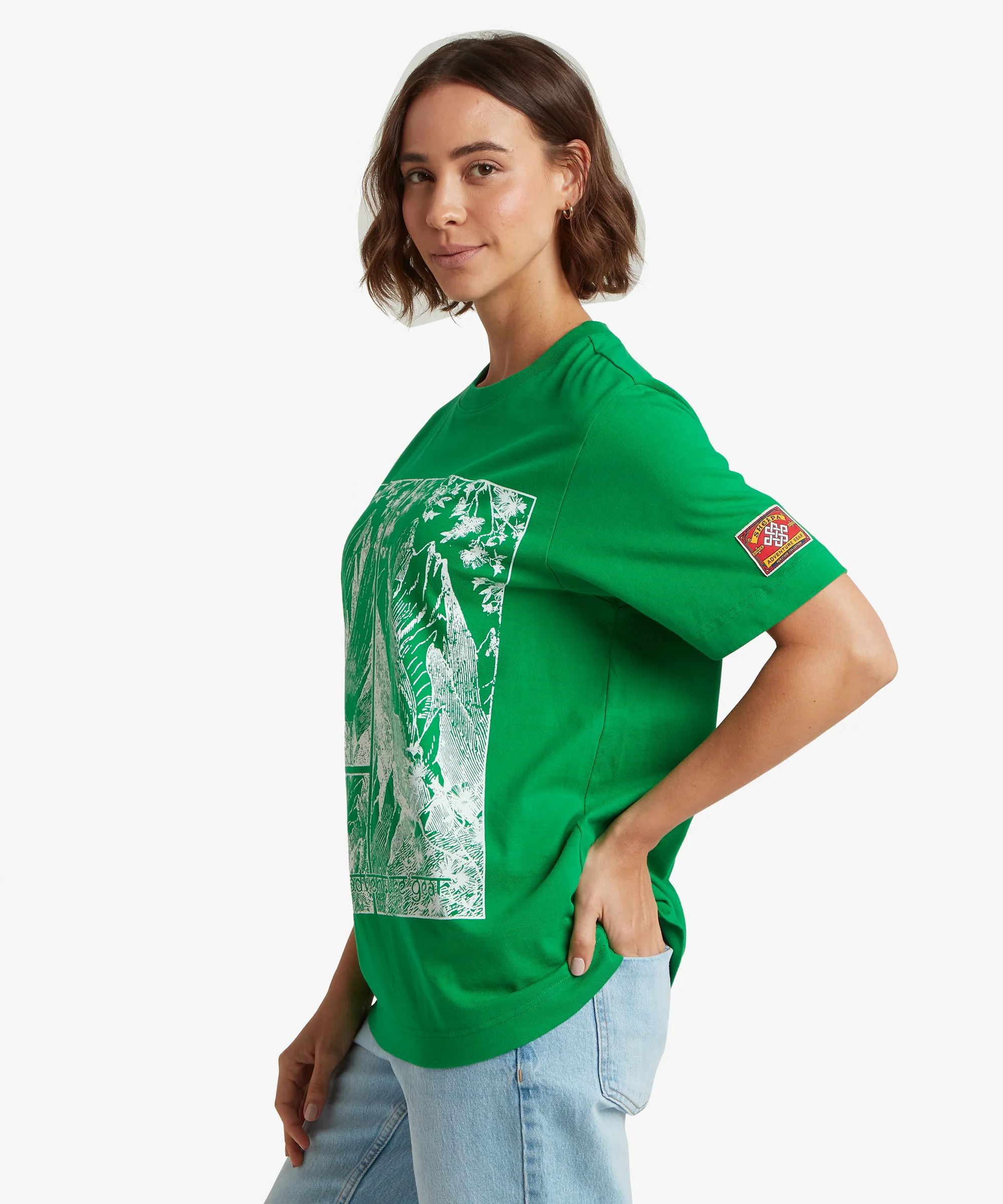 Unisex Tarcho Destination T-Shirt - Green - Image 8