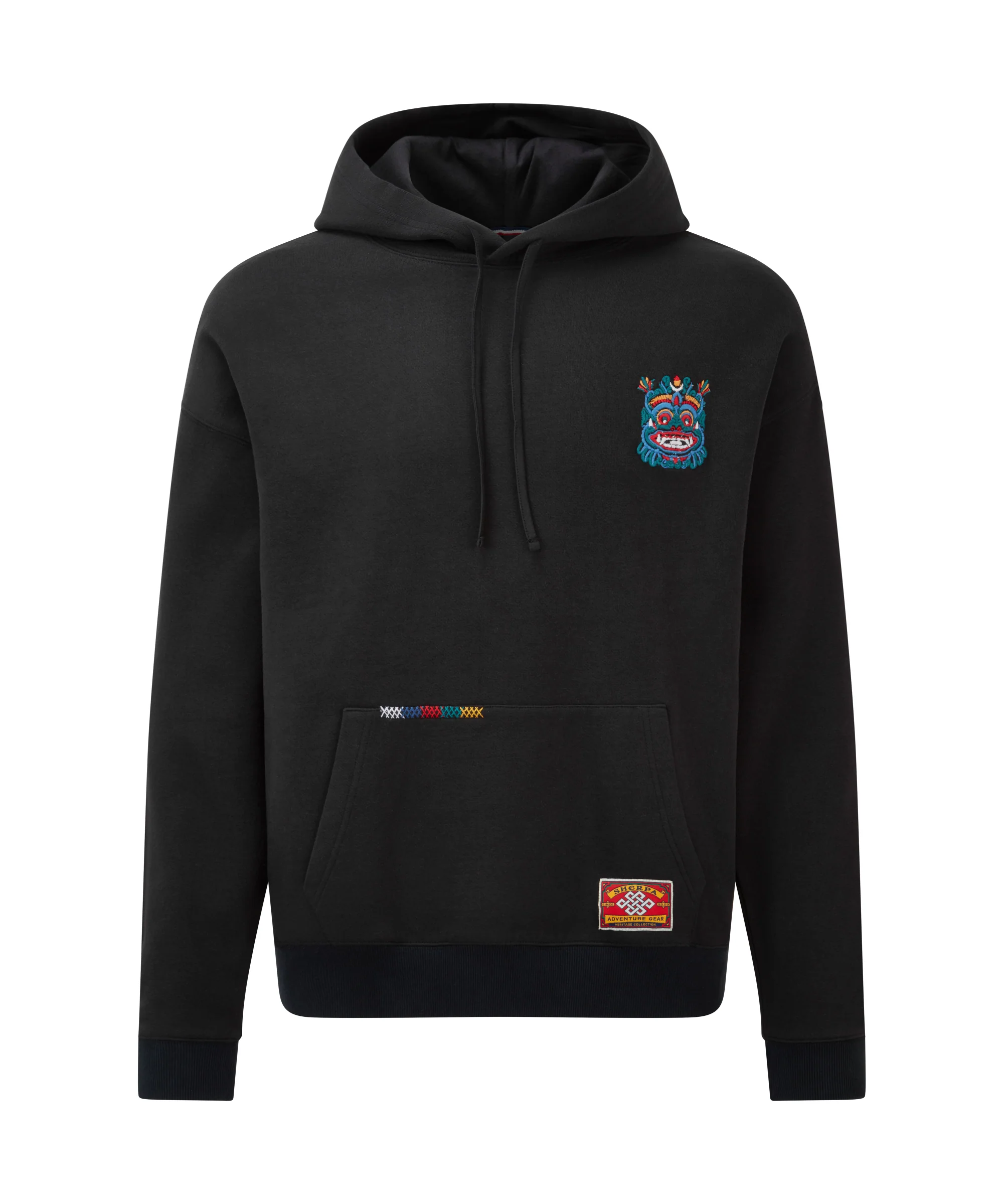 Unisex Tarcho Mask Hoodie - Black