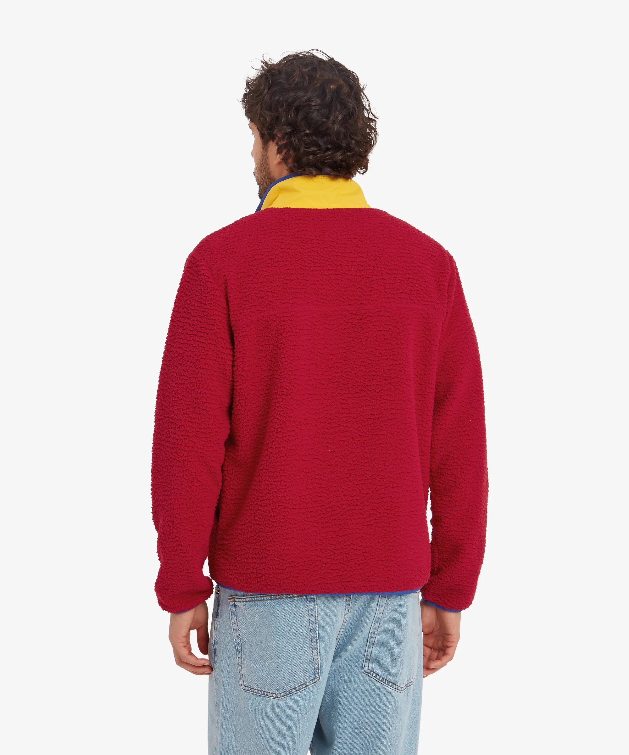 Tarcho Quarter Snap Pullover - Tibetan Red - Image 7