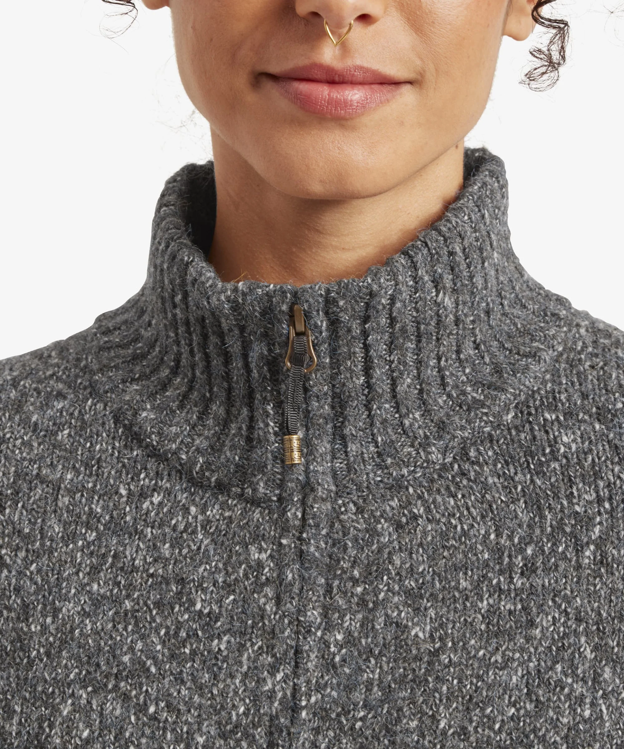 Jaga Full Zip Duster Coat - Kharani Grey - Image 4