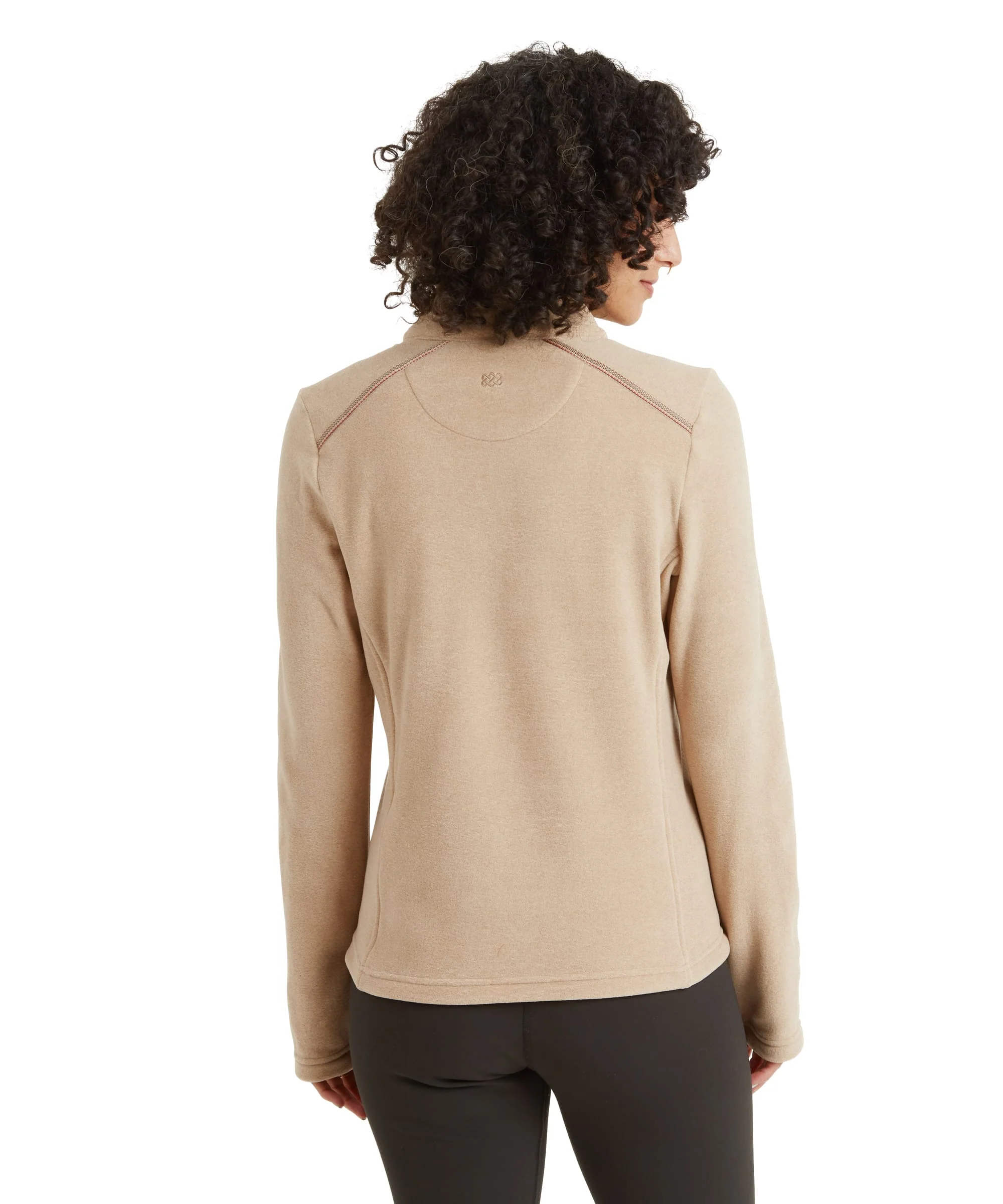 Rolpa Eco Fleece Pullover Zip - Bardiya Sand - Image 5