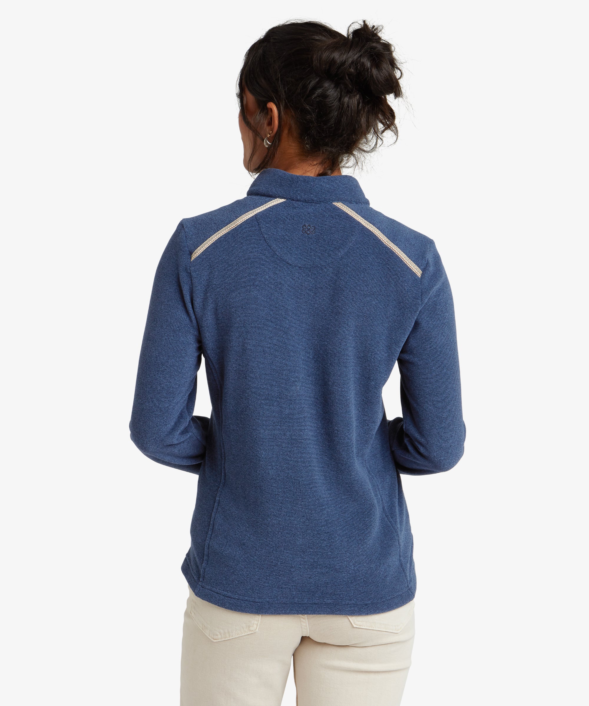 Rolpa Eco Fleece Pullover Zip - Rathee Blue - Image 9