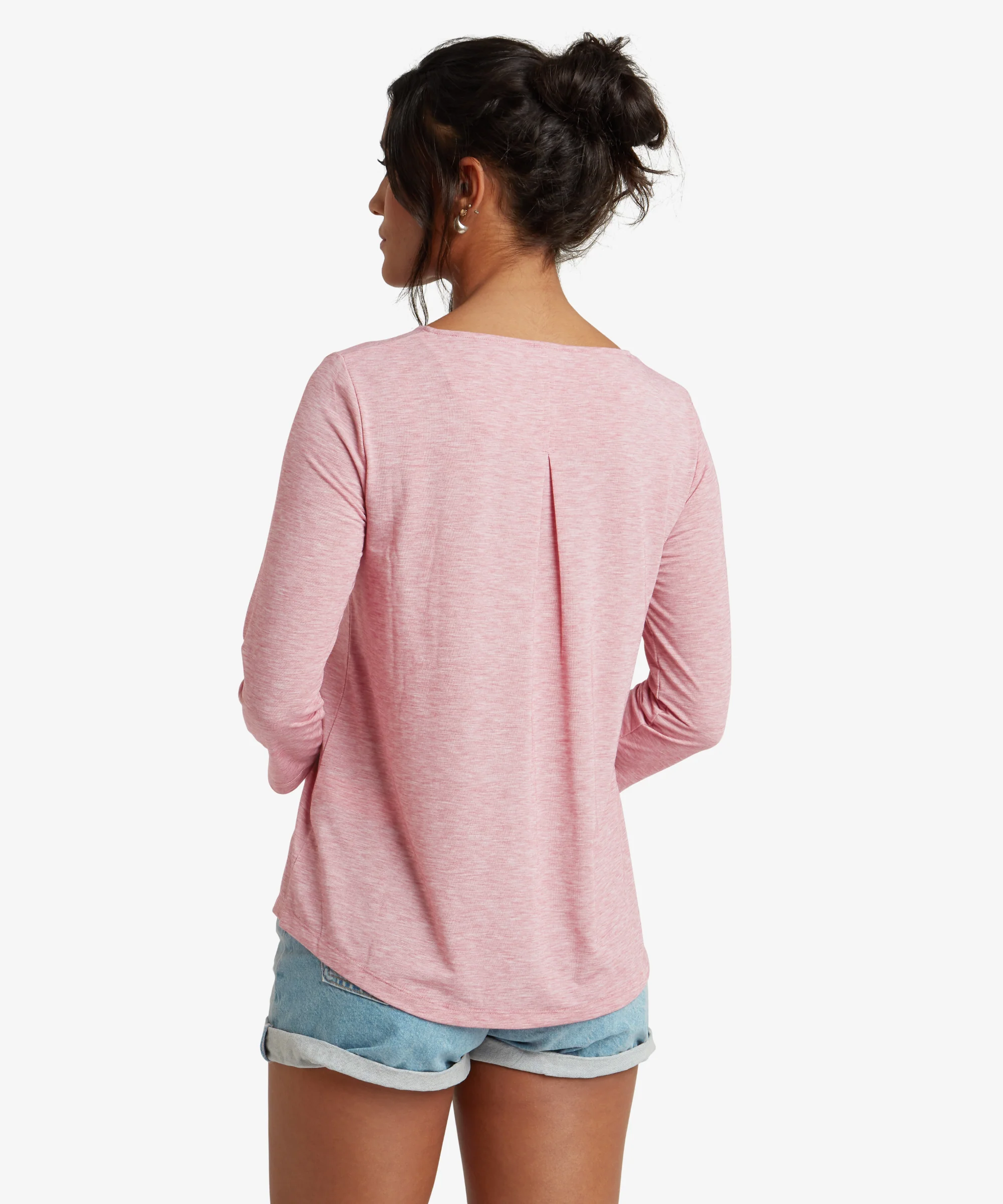 Asha 3 Quarter Sleeve Top - Mineral Red - Image 5