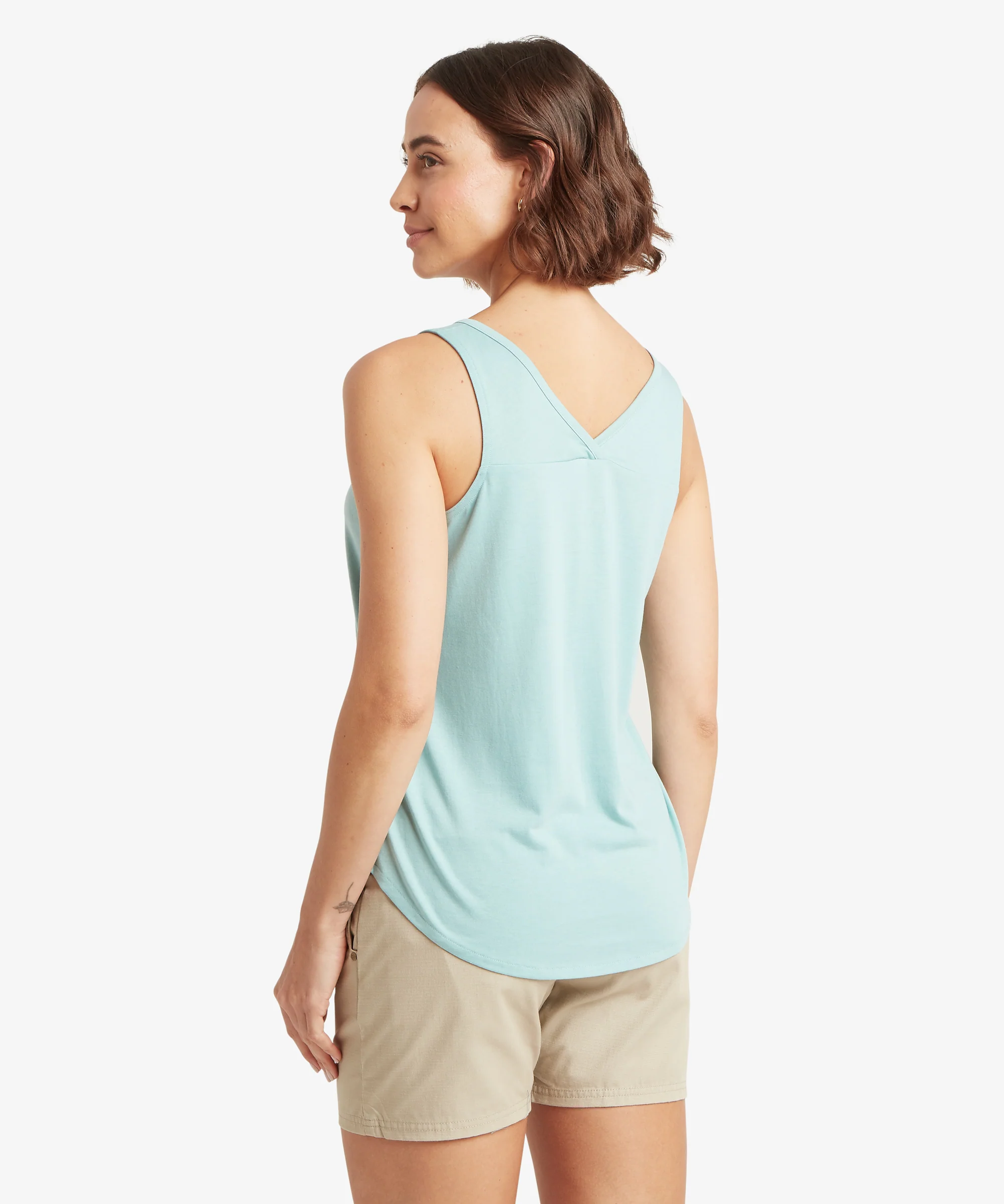 Bali V-Neck Tank Top - Mist - Image 7