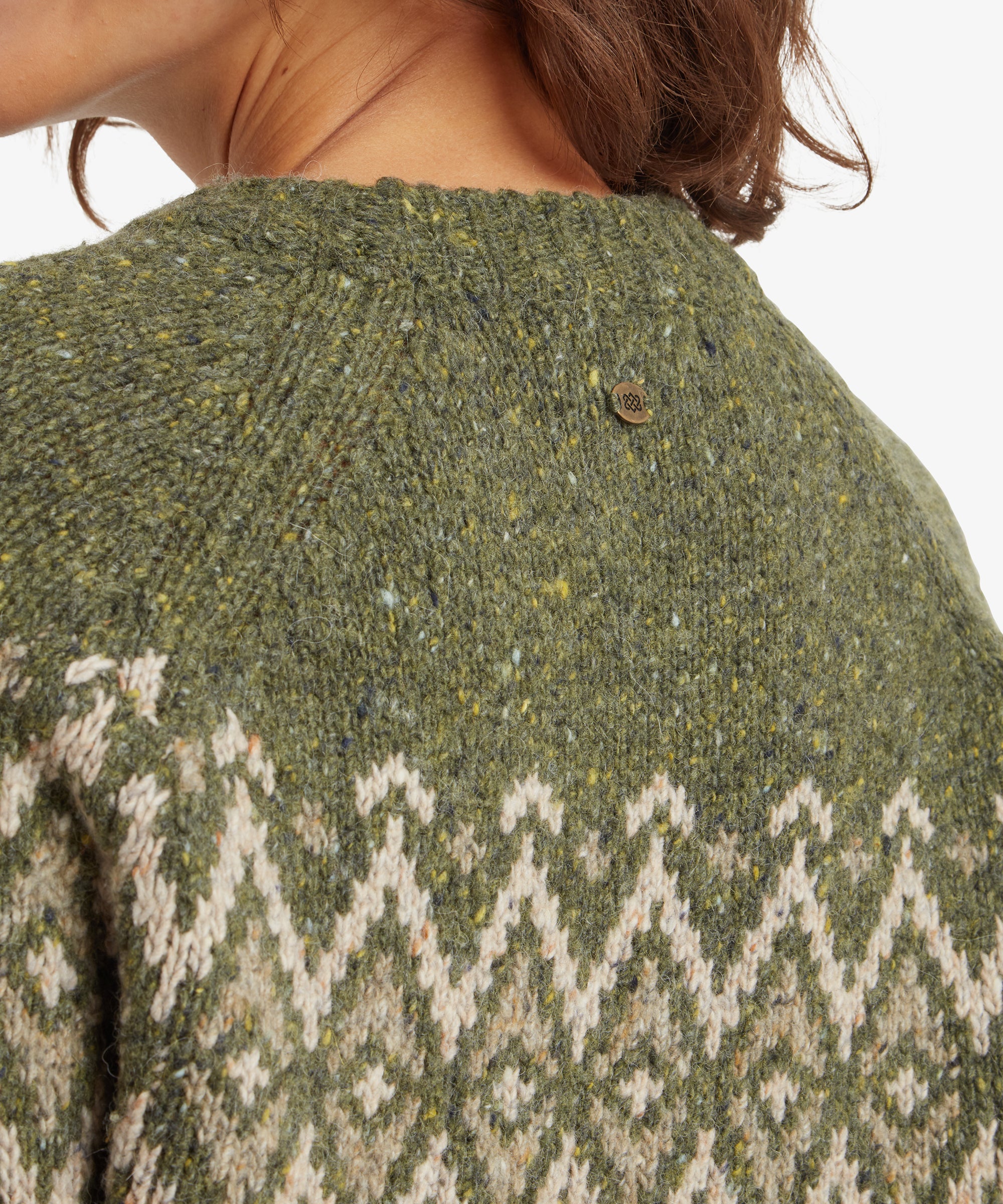 Dumji Long Sweater - Evergreen - Image 7