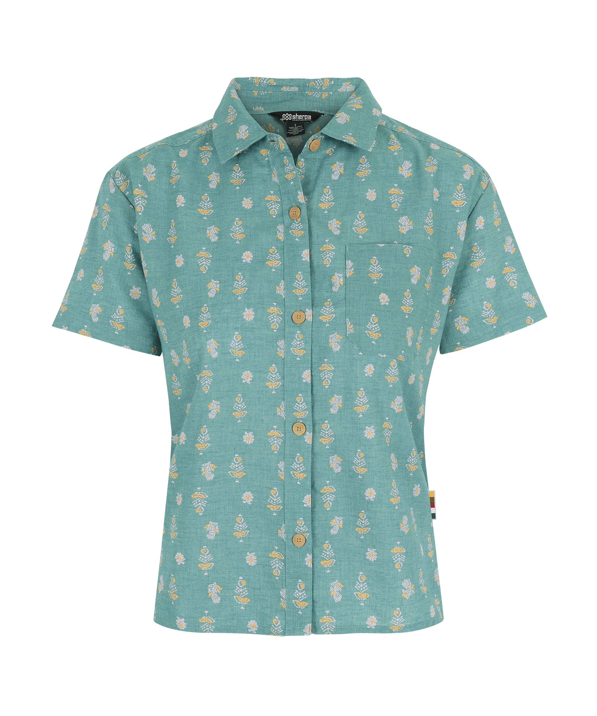 Jaya Camp Shirt - Hydra Indi Blossom