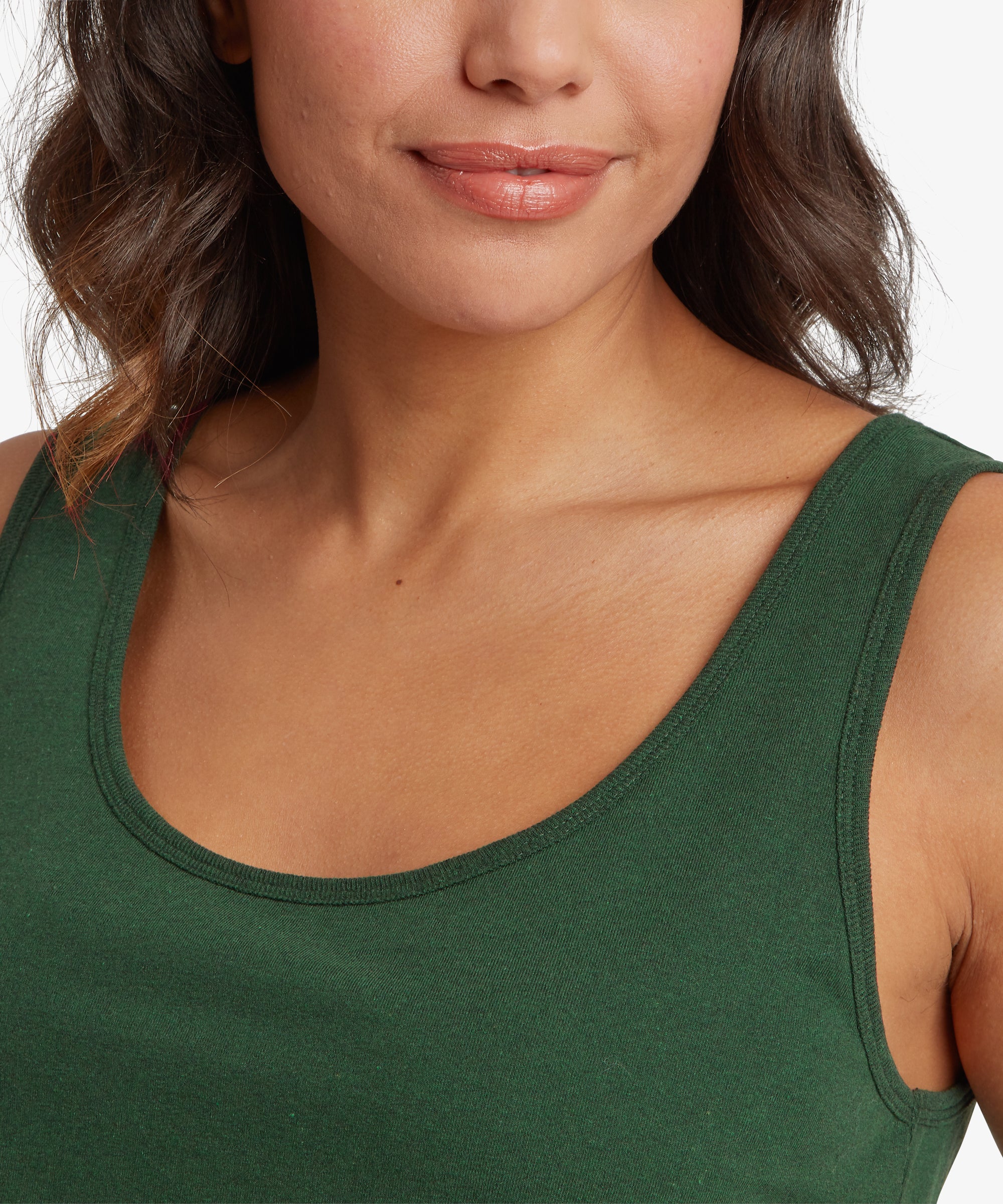 Jutnu Scoop Neck Tank Top - Spruce - Image 6