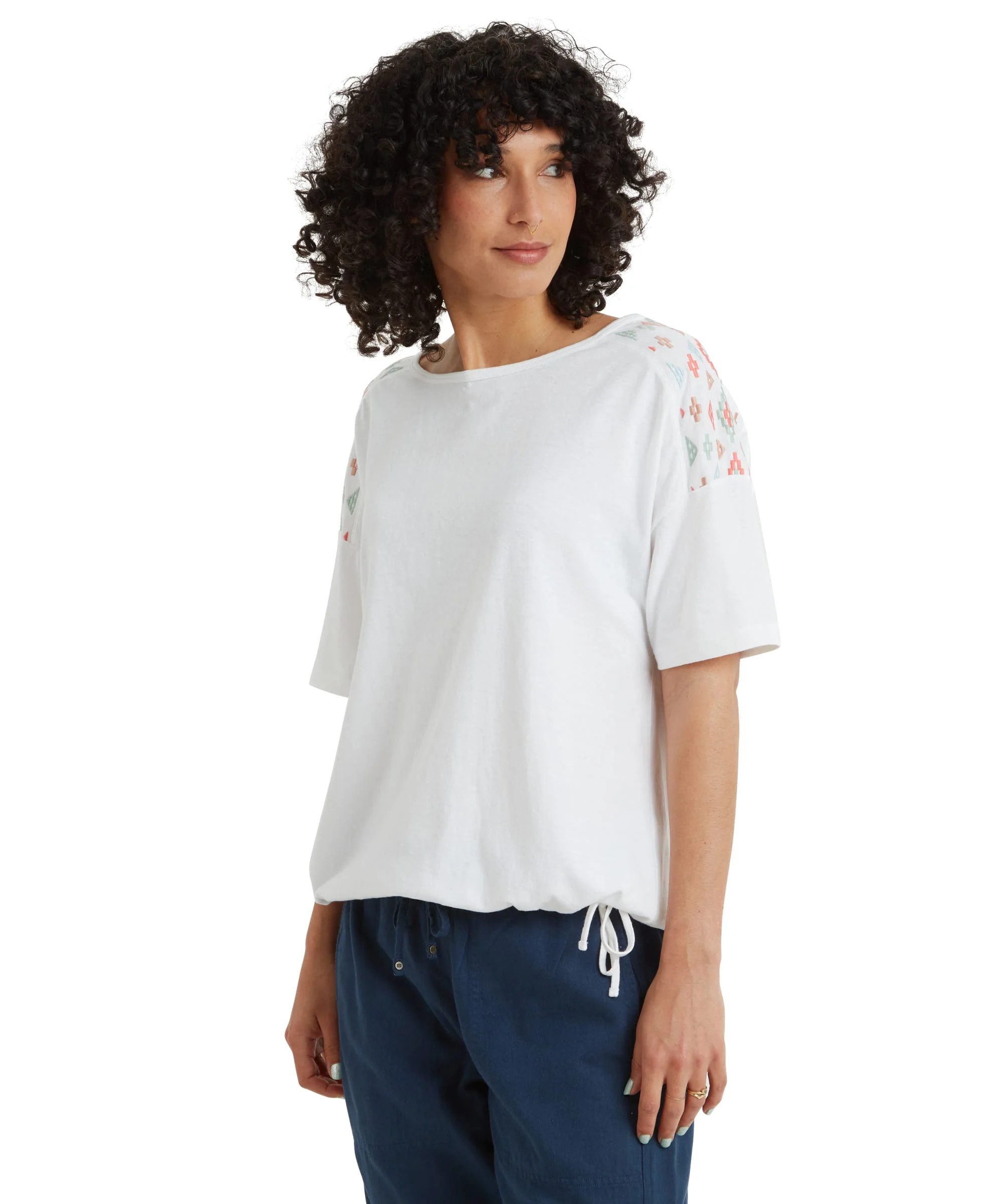 Kalindi Top - Katha White - Image 6