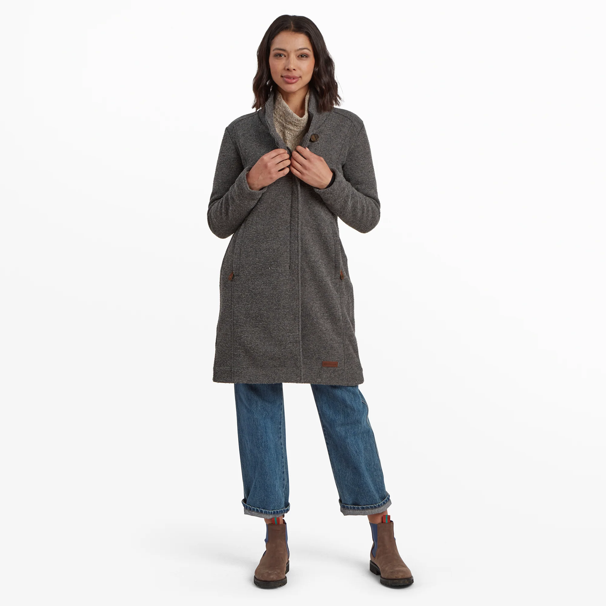 Lhamu Jacket - Kharani Grey - Image 4