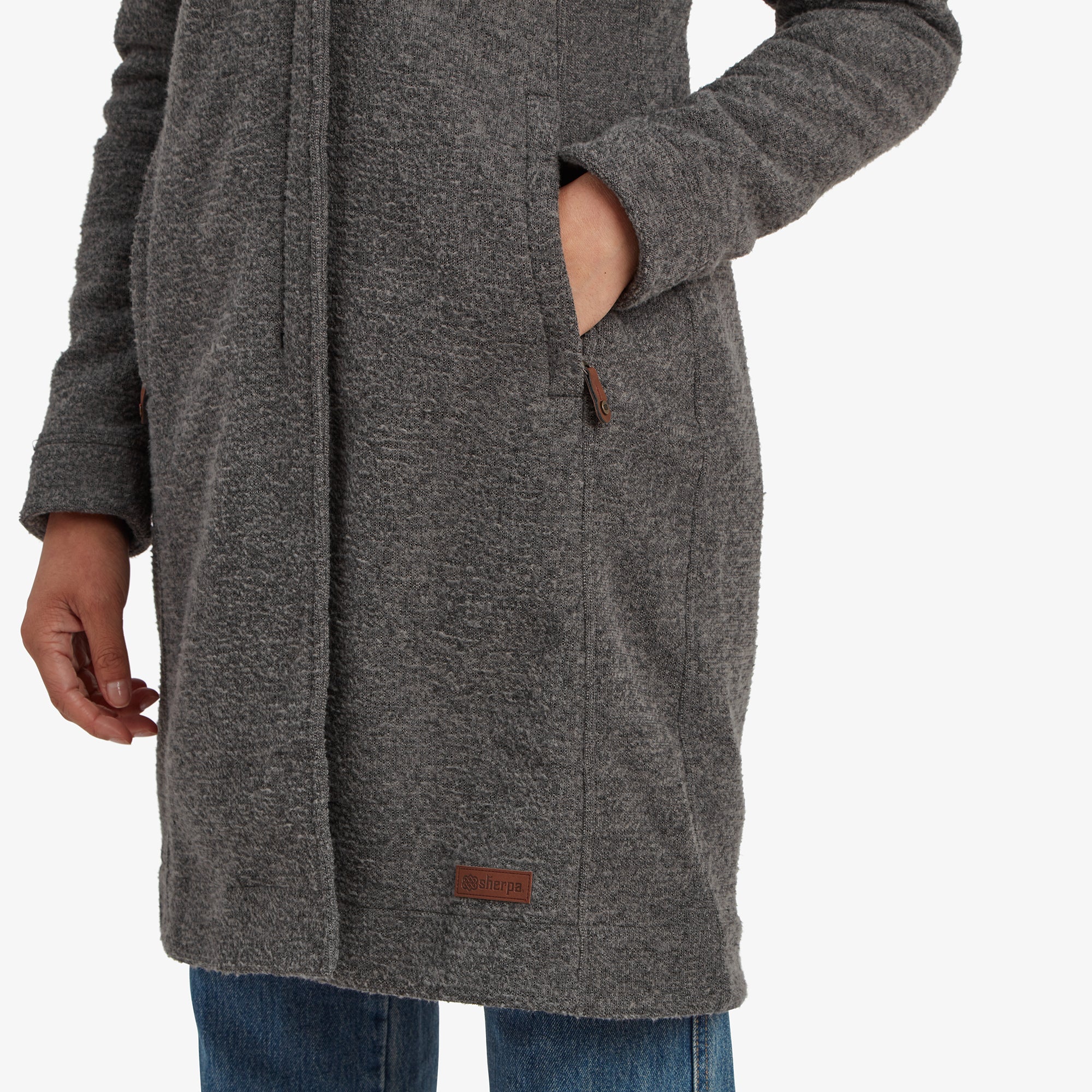Lhamu Jacket - Kharani Grey - Image 8