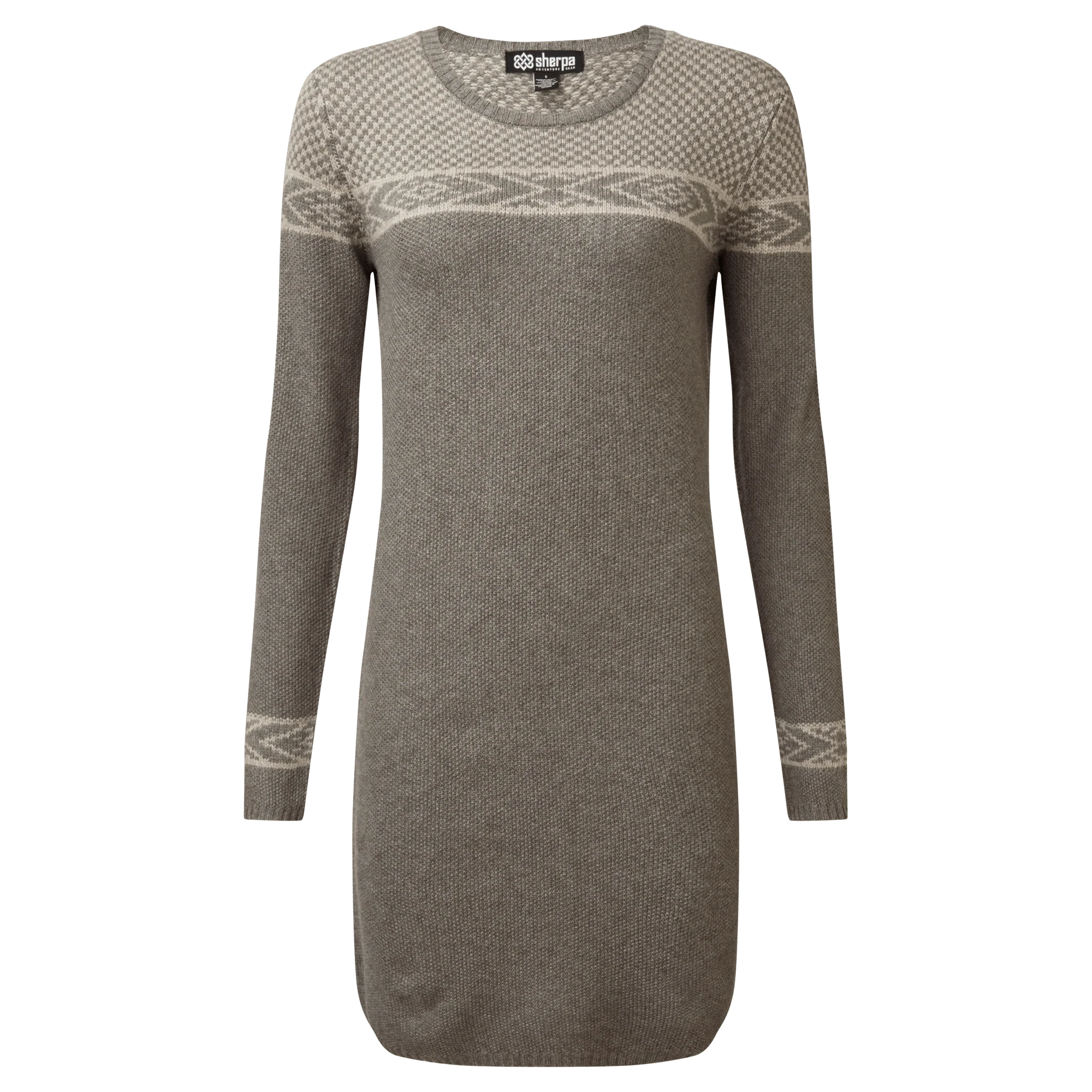 Maya Texture Dress - Maato Grey