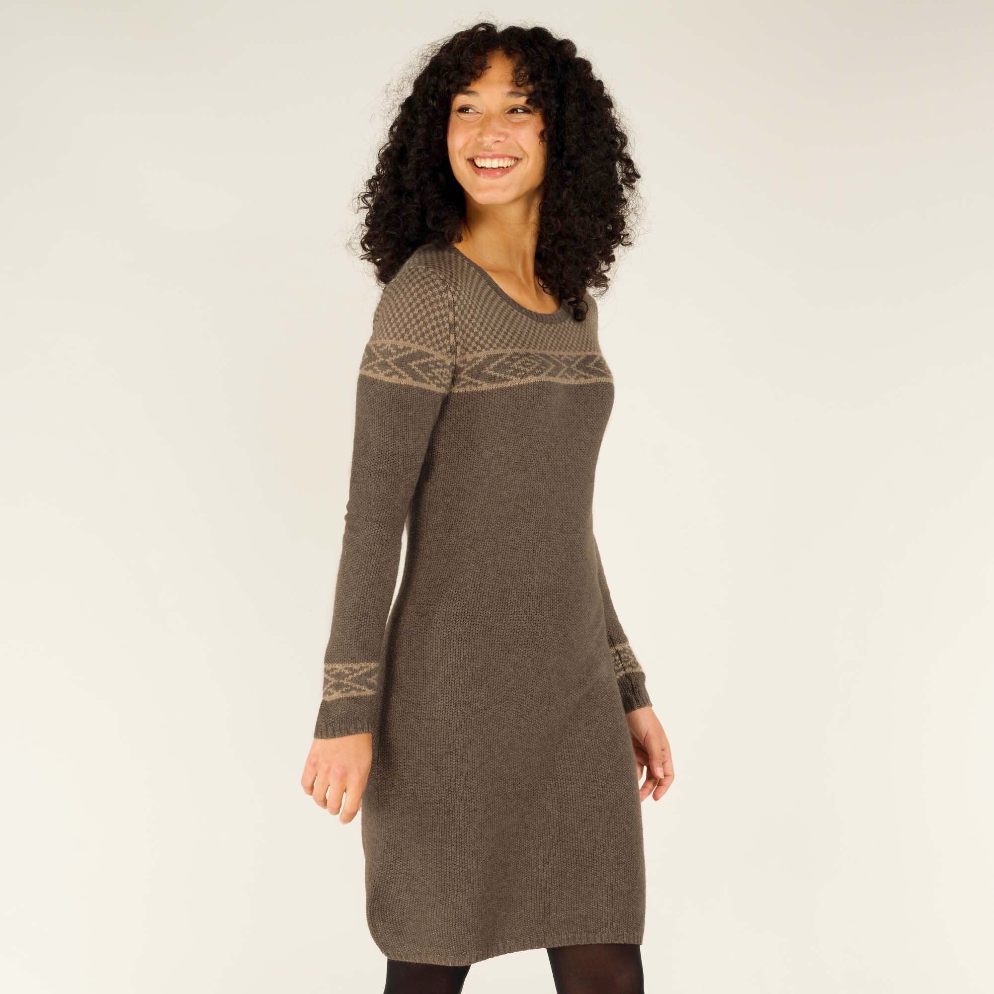 Maya Texture Dress - Maato Grey - Image 2