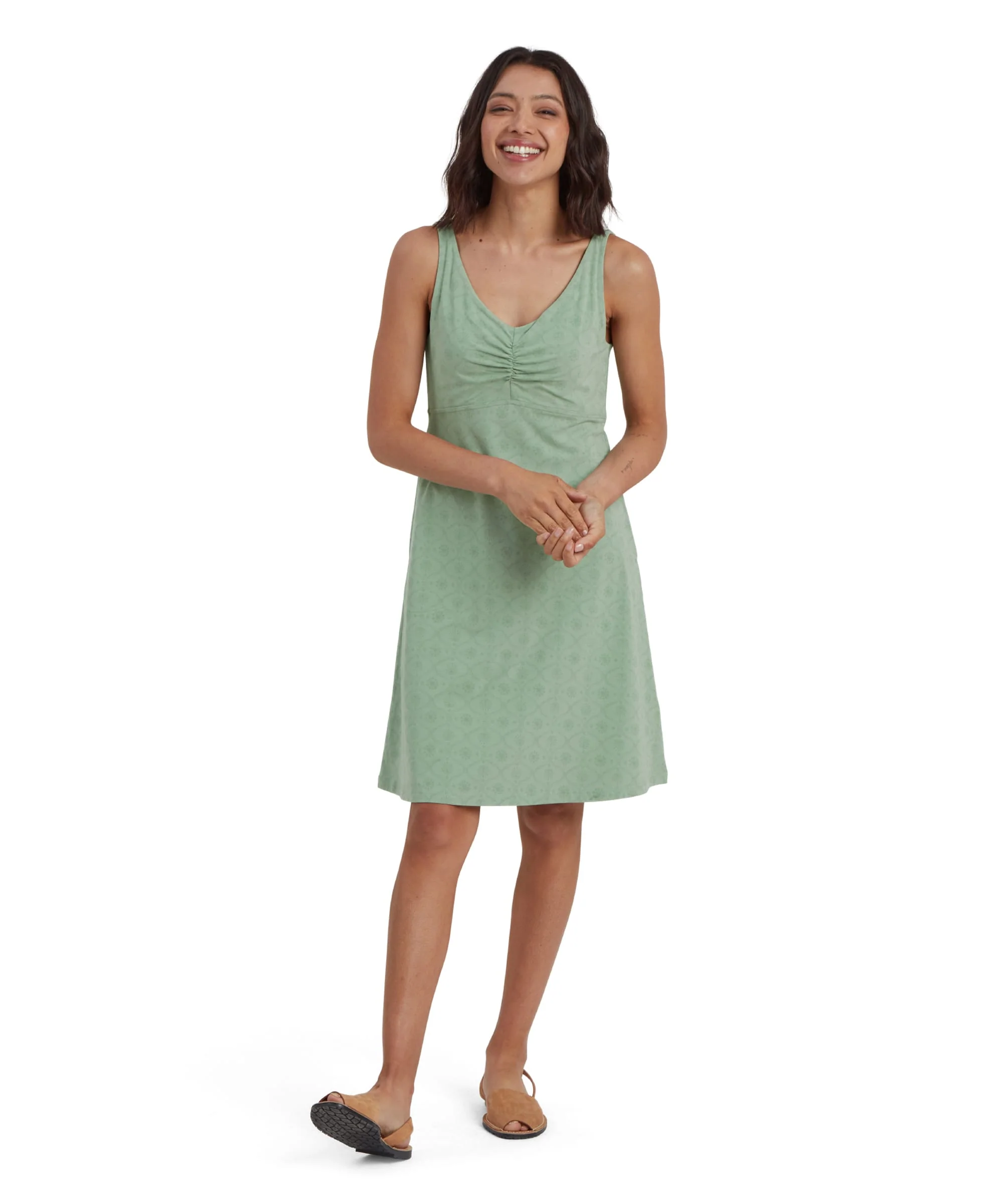 Neha Empire Dress - Celery Sublime - Image 6
