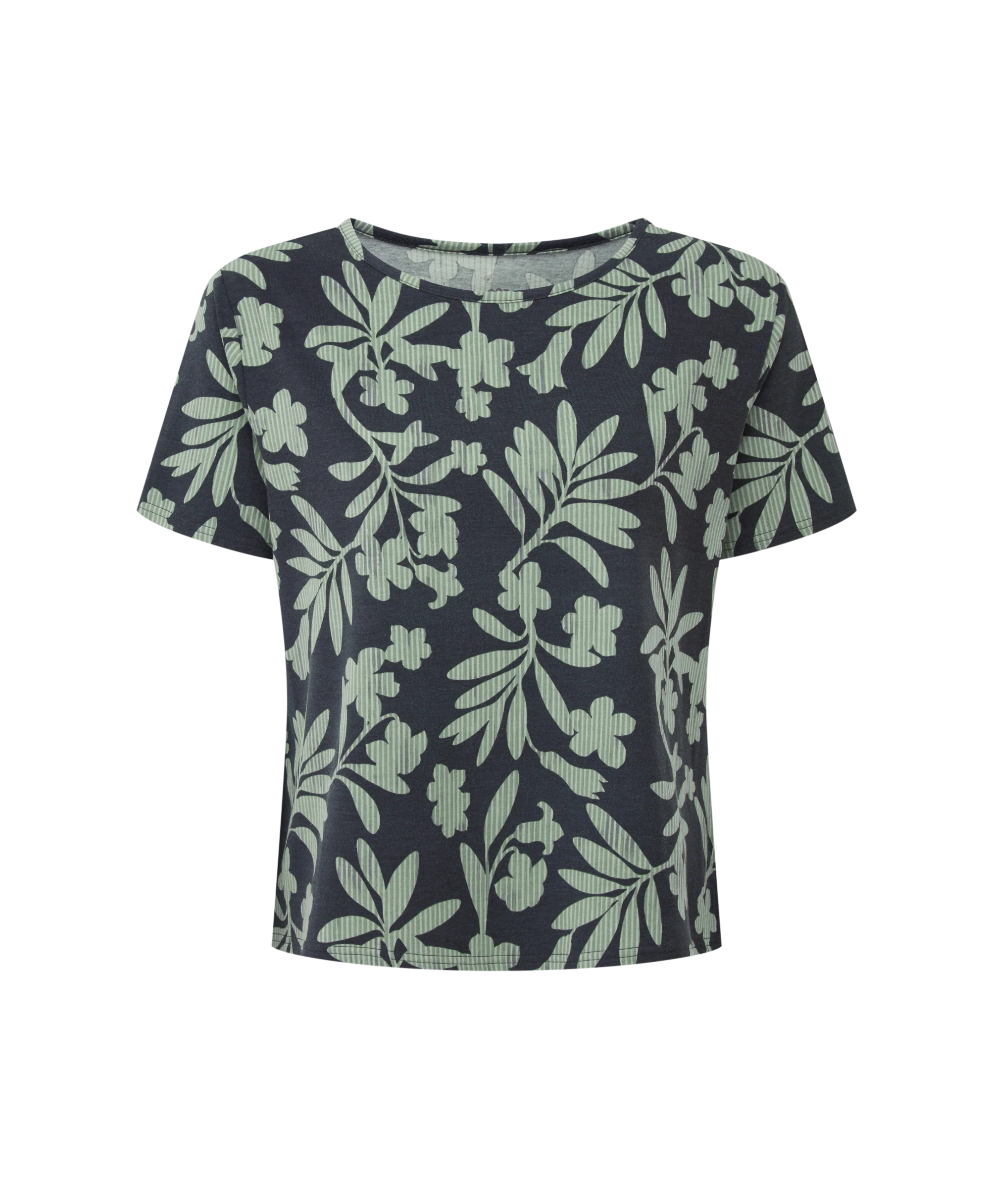 Neha Relaxed T-Shirt - Black Gurans