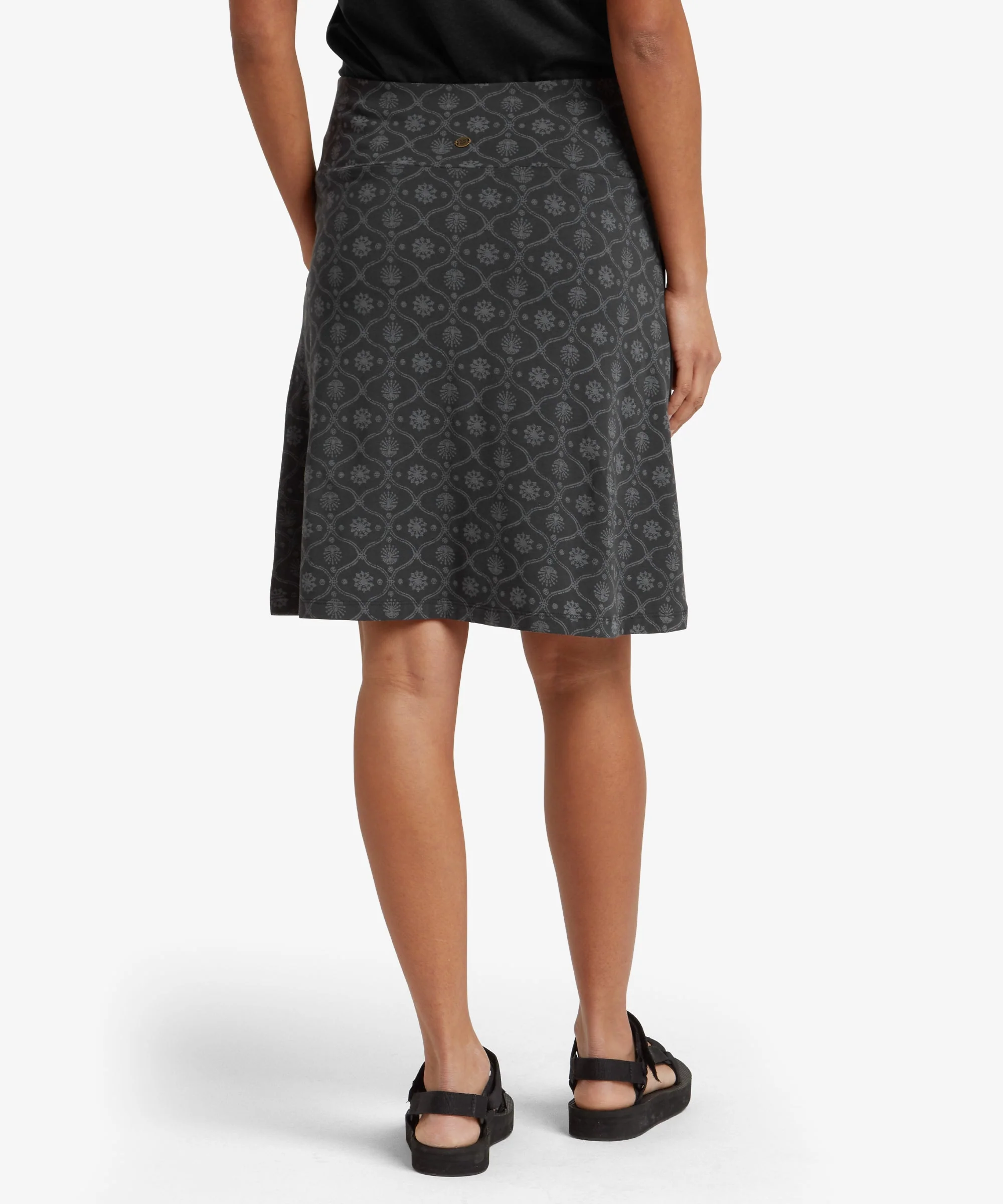 Padma Pull On Skirt - Black Sublime - Image 5