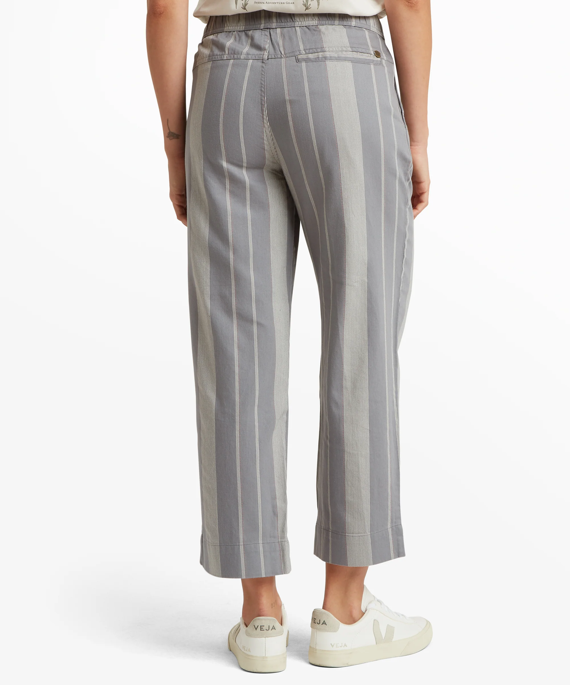 Palmo Ankle Pull On Pants - Stormy Stripe - Image 8