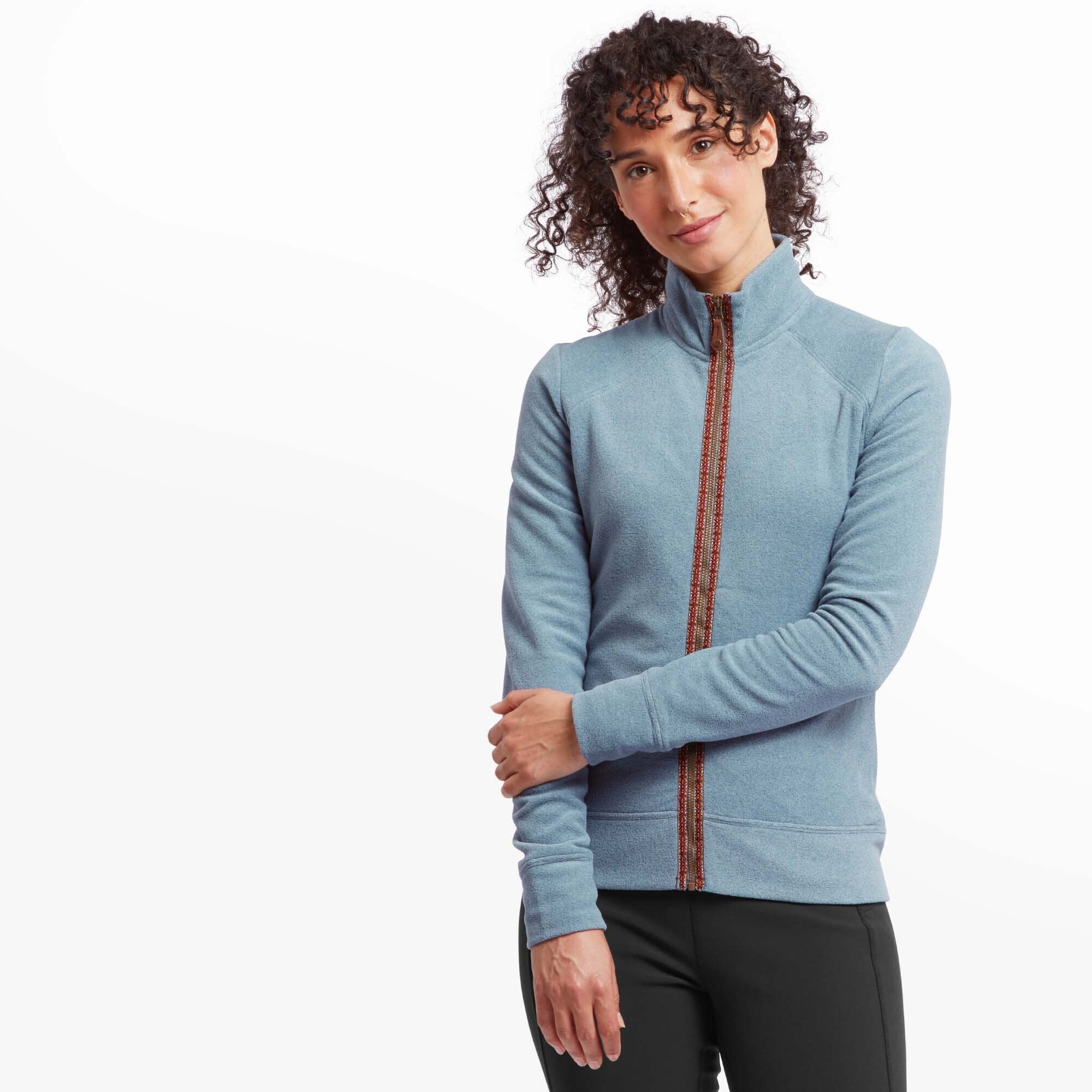 Rolpa Eco Fleece Jacket - Light Haze - Image 2
